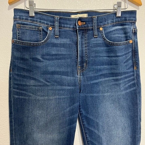 Madewell Women's 9" High Rise Skinny Jeans Size 29 - Preowned - Picture 2 of 16